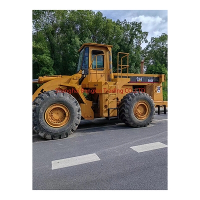 Cargador de ruedas usado CAT980F con gran potencia y estabilidad hidráulica en buen estado