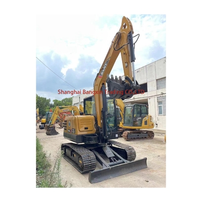 Excavadora global Sany SY55C con cuchilla de tipo de cargador de rastreo móvil