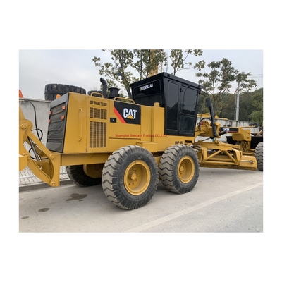 Grader de motor Cat 140H usado de 2019 con excelente rendimiento de trabajo y asequible