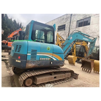 Excavadora mini SWE60 de Sunward con válvula hidráulica original y capacidad de cubo de 0,23 m3