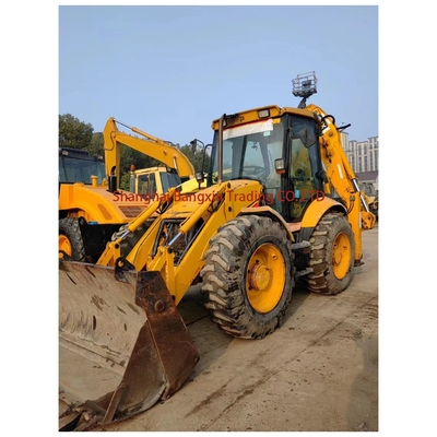 4 toneladas de peso de operación Usado JCB 4CX Cargador de retroexcavadora Cargador de excavación Máquina de segunda mano
