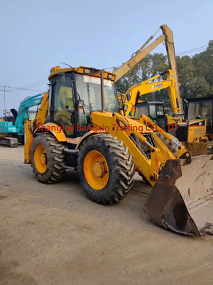 4 toneladas de peso de operación Usado JCB 4CX Cargador de retroexcavadora Cargador de excavación Máquina de segunda mano