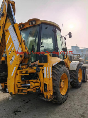 4 toneladas de peso de operación Usado JCB 4CX Cargador de retroexcavadora Cargador de excavación Máquina de segunda mano