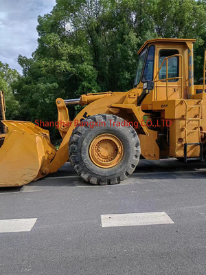 Cargador de ruedas usado CAT980F con gran potencia y estabilidad hidráulica en buen estado