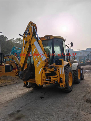 4 toneladas de peso de operación Usado JCB 4CX Cargador de retroexcavadora Cargador de excavación Máquina de segunda mano