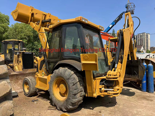 Cargador de retroexcavadora multifunción CAT420Fh con todas las funciones en buen estado de funcionamiento
