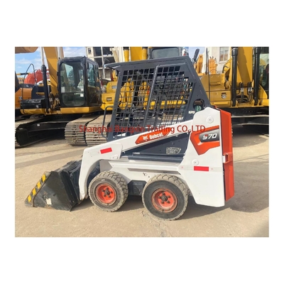 Cargador de Bobcat Skid Steer S70 usado de Japón con gran potencia y estabilidad hidráulica