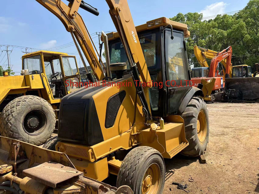 Cargador de retroexcavadora multifunción CAT420Fh con todas las funciones en buen estado de funcionamiento