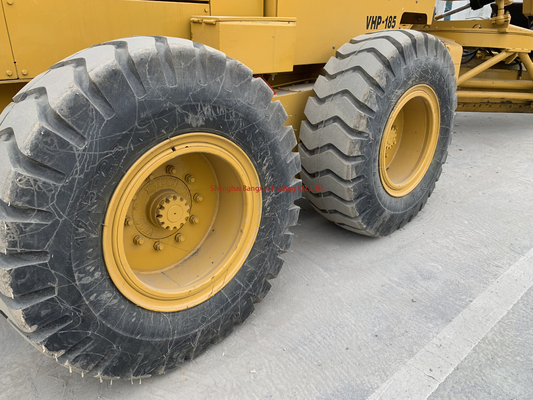 Horas de funcionamiento bajas Cat Grader Usado Caterpillar 140H Nivelador de tierra con motor Cummins