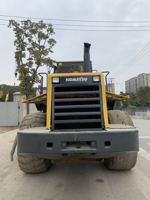 Japón Origen 21Ton Usado Komatsu WA470 Cargadores de ruedas Carga nominal 7 toneladas Listo para trabajar