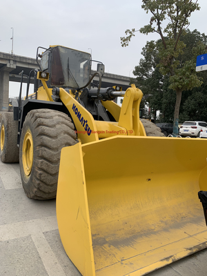 Japón Origen 21Ton Usado Komatsu WA470 Cargadores de ruedas Carga nominal 7 toneladas Listo para trabajar