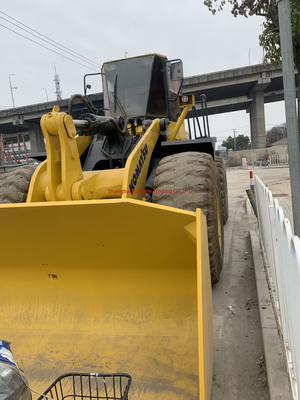 Japón Origen 21Ton Usado Komatsu WA470 Cargadores de ruedas Carga nominal 7 toneladas Listo para trabajar