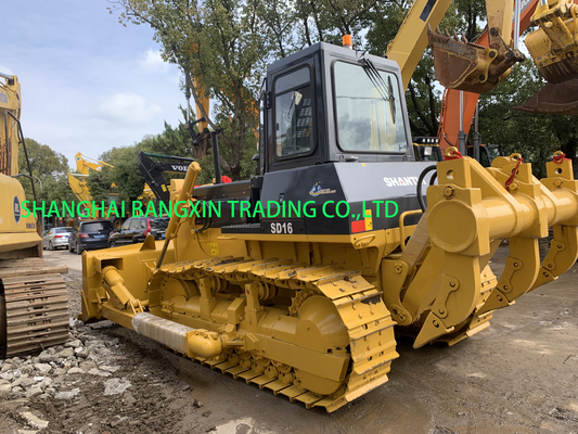 La bomba hidráulica Kawasaki usó la excavadora Shantui SD16 para obras de construcción asequibles