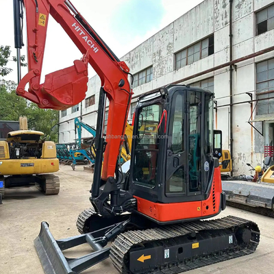 pequeña máquina mini excavadora usada Hitachi zx50U dentro de 7 días garantía de entrega