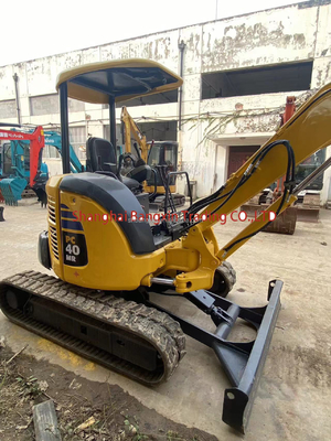 0.23m3 Capacidad de cubo Komatsu PC40MR Mini Excavadora con todas las funciones normales