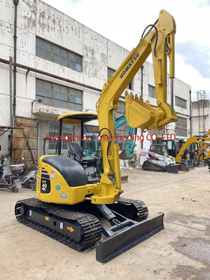 0.23m3 Capacidad de cubo Komatsu PC40MR Mini Excavadora con todas las funciones normales