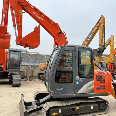 Hitachi ZX60 Mini Excavadora Fuerte potencia y estabilidad hidráulica para su construcción