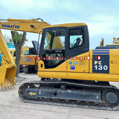 0.5m3 capacidad de cubo komatsu pc130-7 mini excavadora con gran potencia y estabilidad