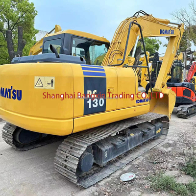 0.5m3 capacidad de cubo komatsu pc130-7 mini excavadora con gran potencia y estabilidad
