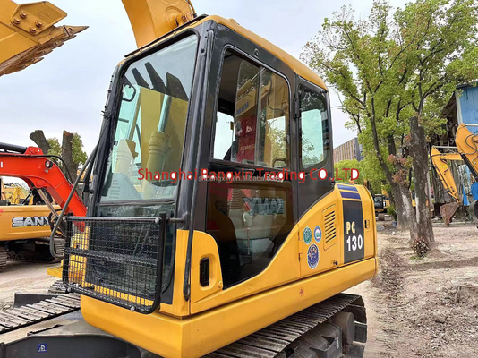 0.5m3 capacidad de cubo komatsu pc130-7 mini excavadora con gran potencia y estabilidad