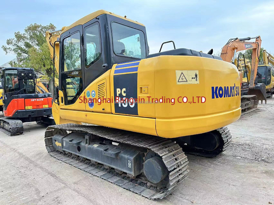 0.5m3 capacidad de cubo komatsu pc130-7 mini excavadora con gran potencia y estabilidad