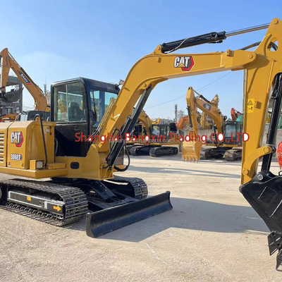 Mini excavadora CAT 306E2 de máquina pequeña de uso general con todas las funciones