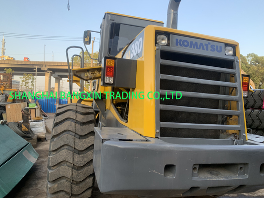 Máquina de carga de ruedas usada Komatsu WA380 con envío gratuito y tiempo de entrega de 7 días