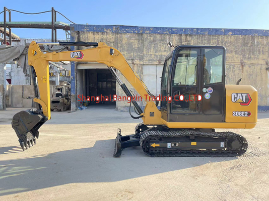 Mini excavadora CAT 306E2 de máquina pequeña de uso general con todas las funciones