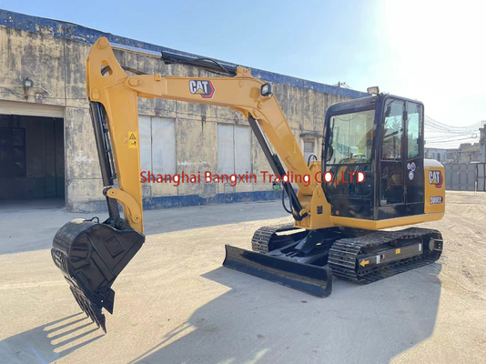 Mini excavadora CAT 306E2 de máquina pequeña de uso general con todas las funciones