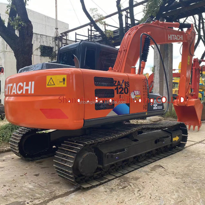 Mini excavadora usada con máquina pequeña Hitachi ZX120 con bomba hidráulica original