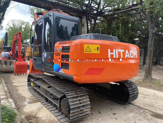 Mini excavadora usada con máquina pequeña Hitachi ZX120 con bomba hidráulica original