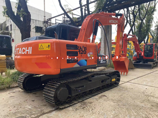 Mini excavadora usada con máquina pequeña Hitachi ZX120 con bomba hidráulica original