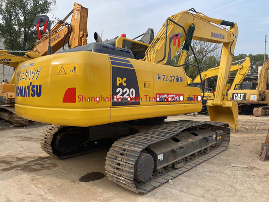 Mini excavadora Komatsu PC220-8 con motor Cummins Fuerte potencia y estabilidad hidráulica