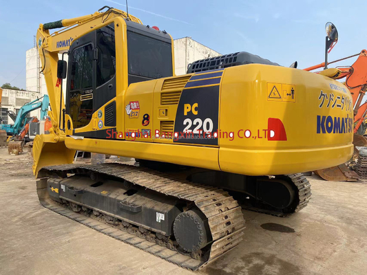 Mini excavadora Komatsu PC220-8 con motor Cummins Fuerte potencia y estabilidad hidráulica