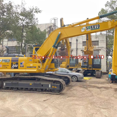 Hecho en máquina pequeña Mini Excavadora usada Komatsu PC240 con cilindro hidráulico original