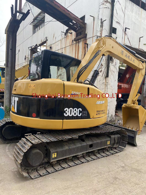 Excavadora usada CAT 308C con capacidad de 0.3m3 en excelente estado
