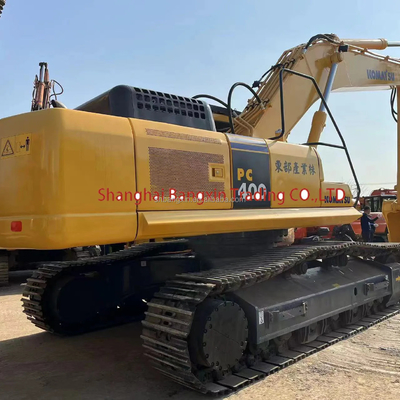 Pequeña máquina usada Mini Excavadora Komatsu PC400-7 en con válvula hidráulica original