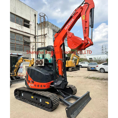 Hecho en Hitachi zx50U Mini Excavadora EPA/CE certificado 700 horas de trabajo en buen estado