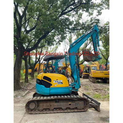 KUBOTA KX155 mini excavadora de 5 toneladas de segunda mano con válvula hidráulica original