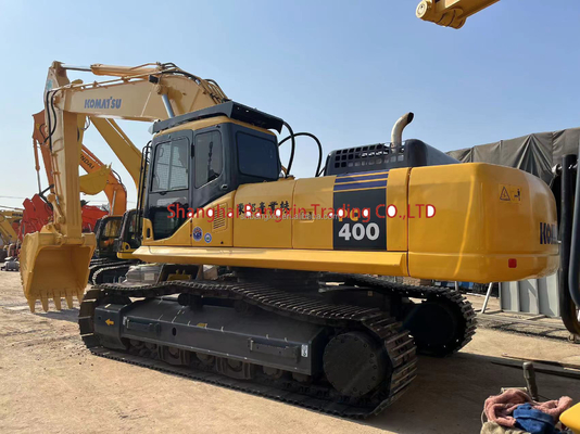 Pequeña máquina usada Mini Excavadora Komatsu PC400-7 en con válvula hidráulica original