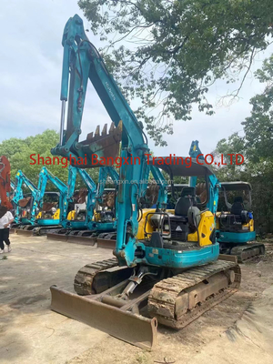 KUBOTA KX155 mini excavadora de 5 toneladas de segunda mano con válvula hidráulica original