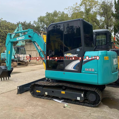 pequeña máquina usada mini excavadora kobelco sk60 de confianza con tiempo de entrega de 7 días