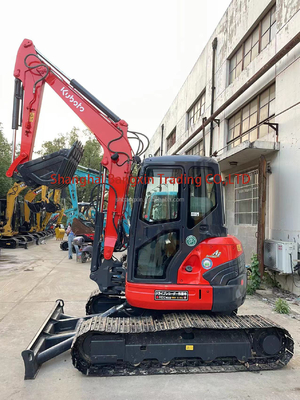 KUBOTA KX155-3z de segunda mano Máquina de excavadora pequeña de 5 toneladas Mini excavadora usada