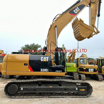 Miniexcavadora CAT 320D2L de 20 toneladas con certificación EPA/CE y excelente rendimiento