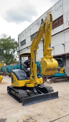 Mini excavadora Komatsu PC40MR de 4 toneladas con certificado EPA/CE y estabilidad hidráulica