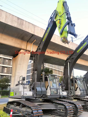 100% ZOOMLION ZE550 excavadora de con gran potencia y estabilidad hidráulica