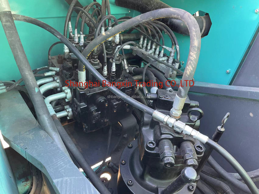 Excavadora usada de 20 toneladas kobelco sk200-6e con tiempo de entrega de 7 días y todas las funciones normales