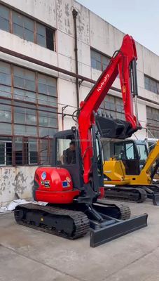 KUBOTA KX155-3z Mini Excavadora Usada de 5 toneladas con capacidad de 0.23m3 y gran potencia