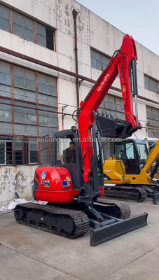 KUBOTA KX155-3z Mini Excavadora Usada de 5 toneladas con capacidad de 0.23m3 y gran potencia