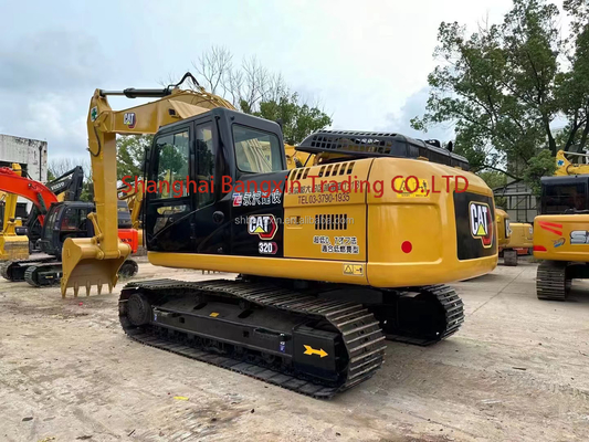Excavadora CAT 320D usada en buen estado de 20 toneladas con certificación EPA/CE